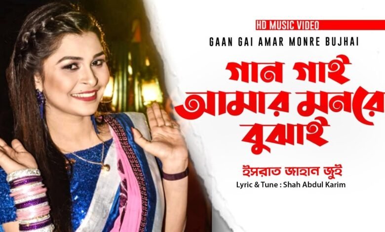 Gaan Gai Amar Monre Bujhai Lyrics