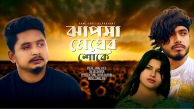 Jhapsa Megher Shoke Lyrics