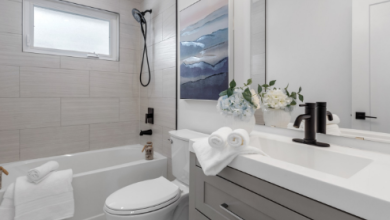 Cost-Effective Commercial Bathroom